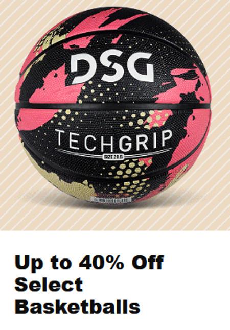 Up to 40% Off Select Basketballs