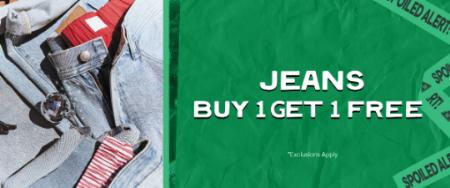 Jeans: Buy 1, Get 1 Free
