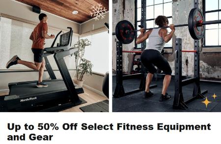 Up to 50% Off Select Fitness Equipment and Gear