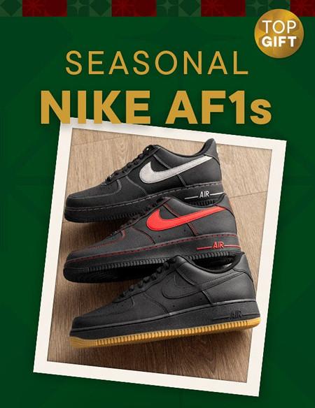 Seasonal Nike AF1s