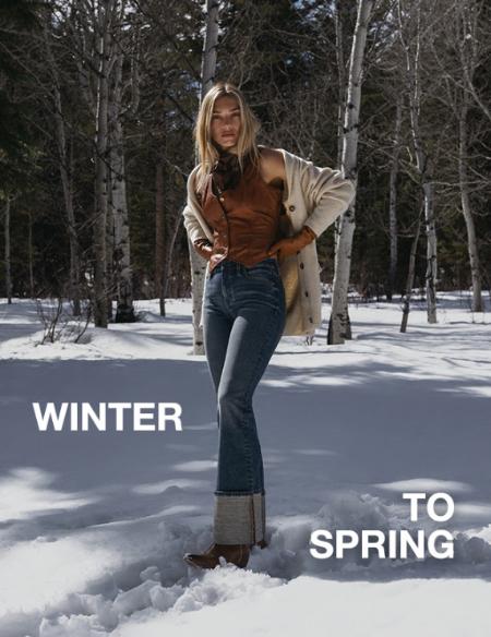Transitional Winter-to-Spring Denim