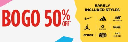BOGO 50% Off