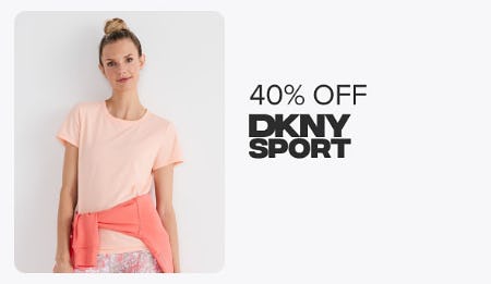 40% Off DKNY Sport
