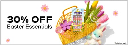 30% Off Easter Essentials