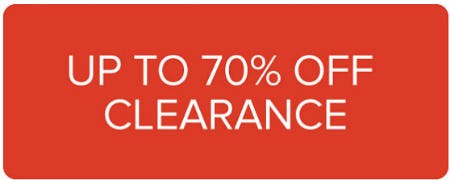 Up to 70% Off Clearance