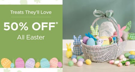 50% Off All Easter