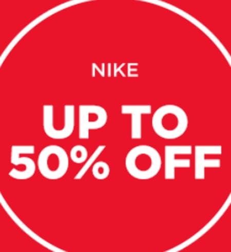 Nike Up to 50% off