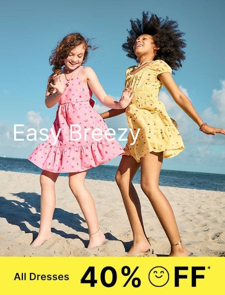 All Dresses 40% off