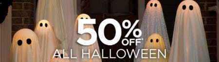 50% Off All Halloween