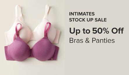 Intimates Stock Up Sale