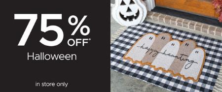 75% Off Halloween