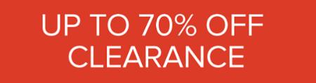 Up to 70% Off Clearance