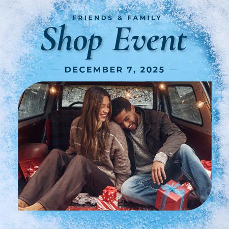 Shop the Friends and Family Event