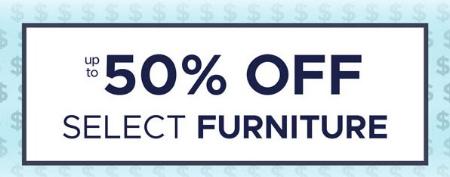Up to 50% Off Select Furniture