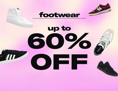 Footwear Up to 60% off