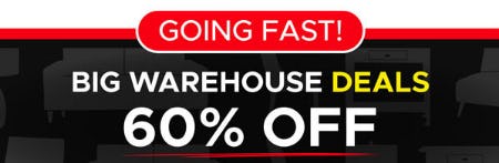 Big Warehouse Deals 60% Off