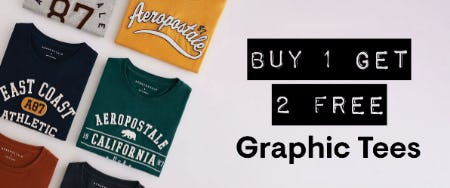Buy 1, Get 2 Free Graphic Tees