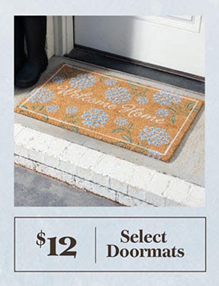 $12 Select Doormats