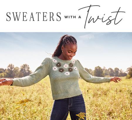 Best Selling Sweaters With a Twist