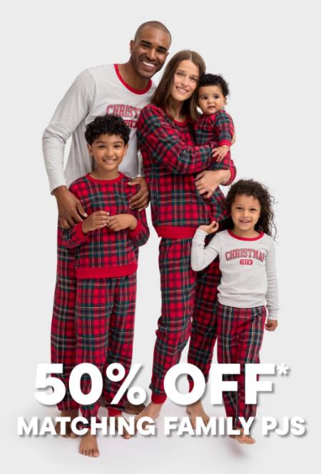 50% Off Matching Family PJs