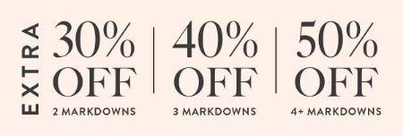 Up to an Extra 50% Off
