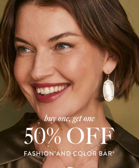 Buy One, Get One 50% Off Fashion and Color Bar®