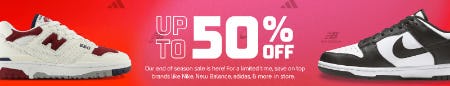 Up to 50% Off Season Sale