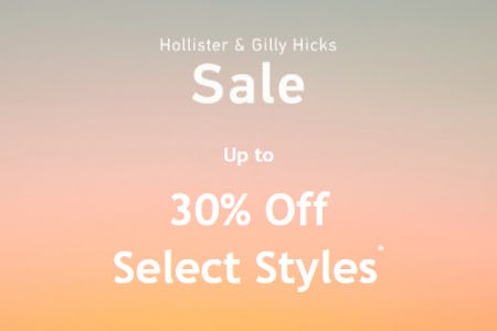 Hollister & Gilly Hicks Sale