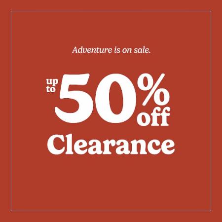 Up to 50% Off Clearance