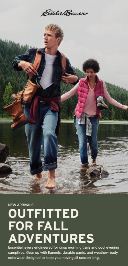 New Arrivals: Outfitted For Fall Adventures