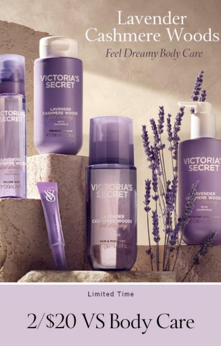2 for $20 VS Body Care