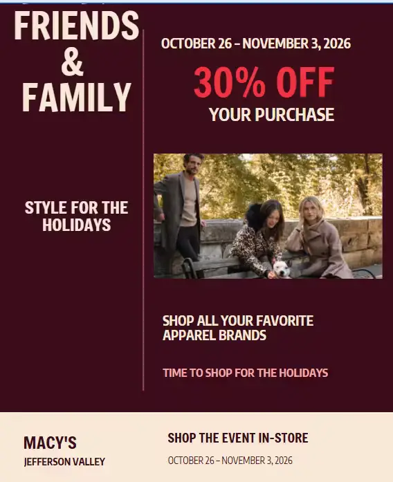 Friends and Family