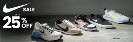Nike Sale Up to 25% Off