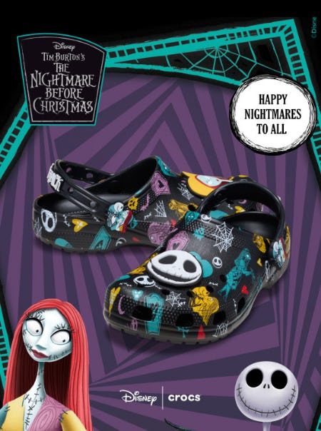 Nightmare Before Christmas x Crocs