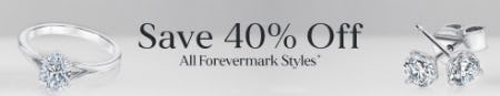 Save 40% Off All Forevermark Styles