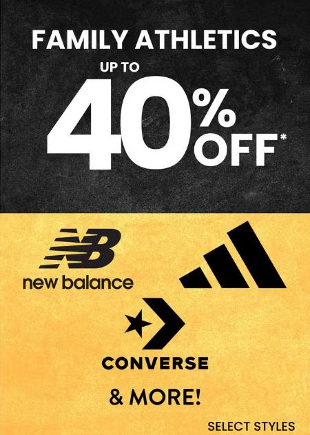 Family Athletics Up to 40% Off