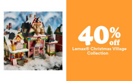40% Off Lemax® Chistmas Village Collection