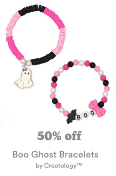 50% Off Boo Ghost Bracelets by Creatology