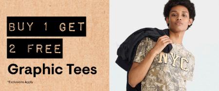 Buy 1, Get 2 Free Graphic Tees