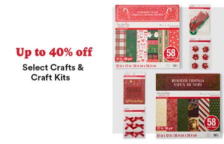 Up to 40% Off Select Crafts & Crafts Kits