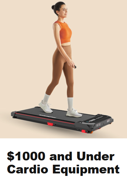 $1000 and Under Cardio Equipment