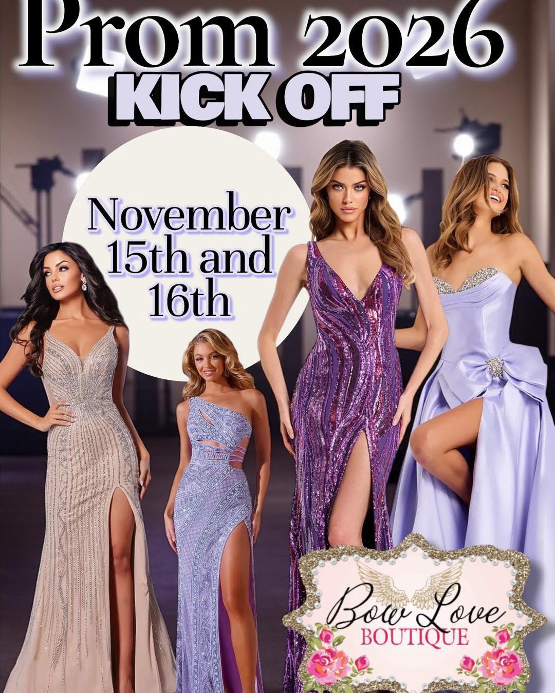 PROM 2026 Kickoff at Bow Love Boutique