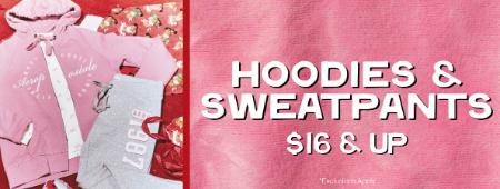$16 & Up Hoodies & Sweatpants