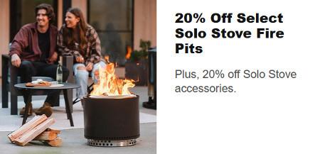20% off Select Solo Stove Fire Pits