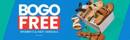 BOGO Free Women's & Kids' Sandals