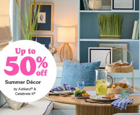 Up to 50% Off Summer Decor by Ashland® & Celebrate® It®