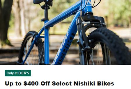 Capital City Mall ::: Up to $400 Off Select Nishiki Bikes