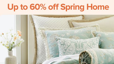 Up to 60% Off Spring Home