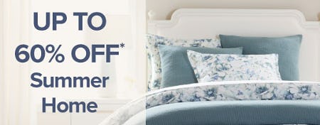 Up to 60% Off Summer Home