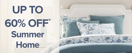 Up to 60% Off Summer Home
